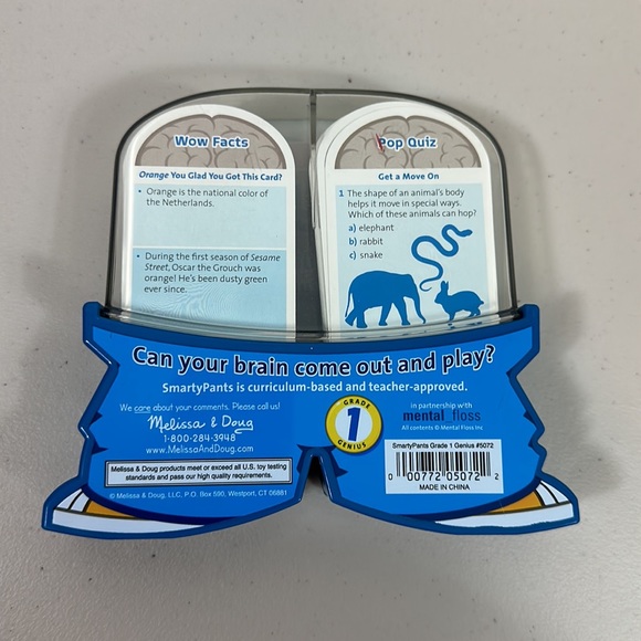 Smarty Pants Grade 1 Brain-Building Cards - Picture 2 of 2